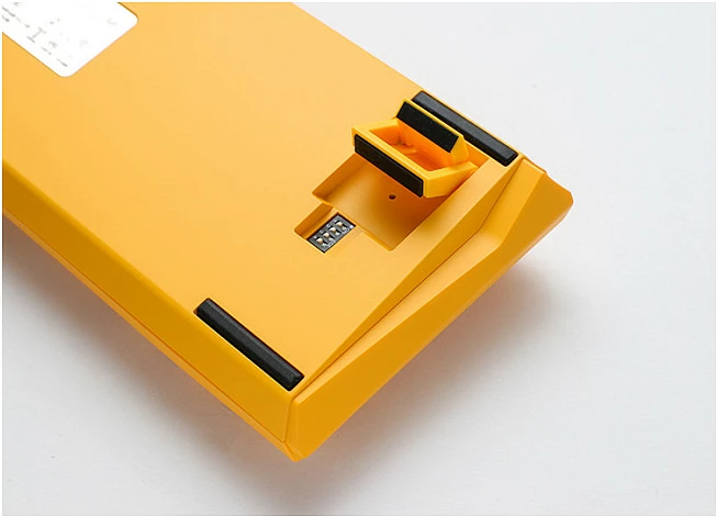 Tastierë gaming Ducky One 3 Yellow Mini, RGB LED, MX-Red, e verdhë
