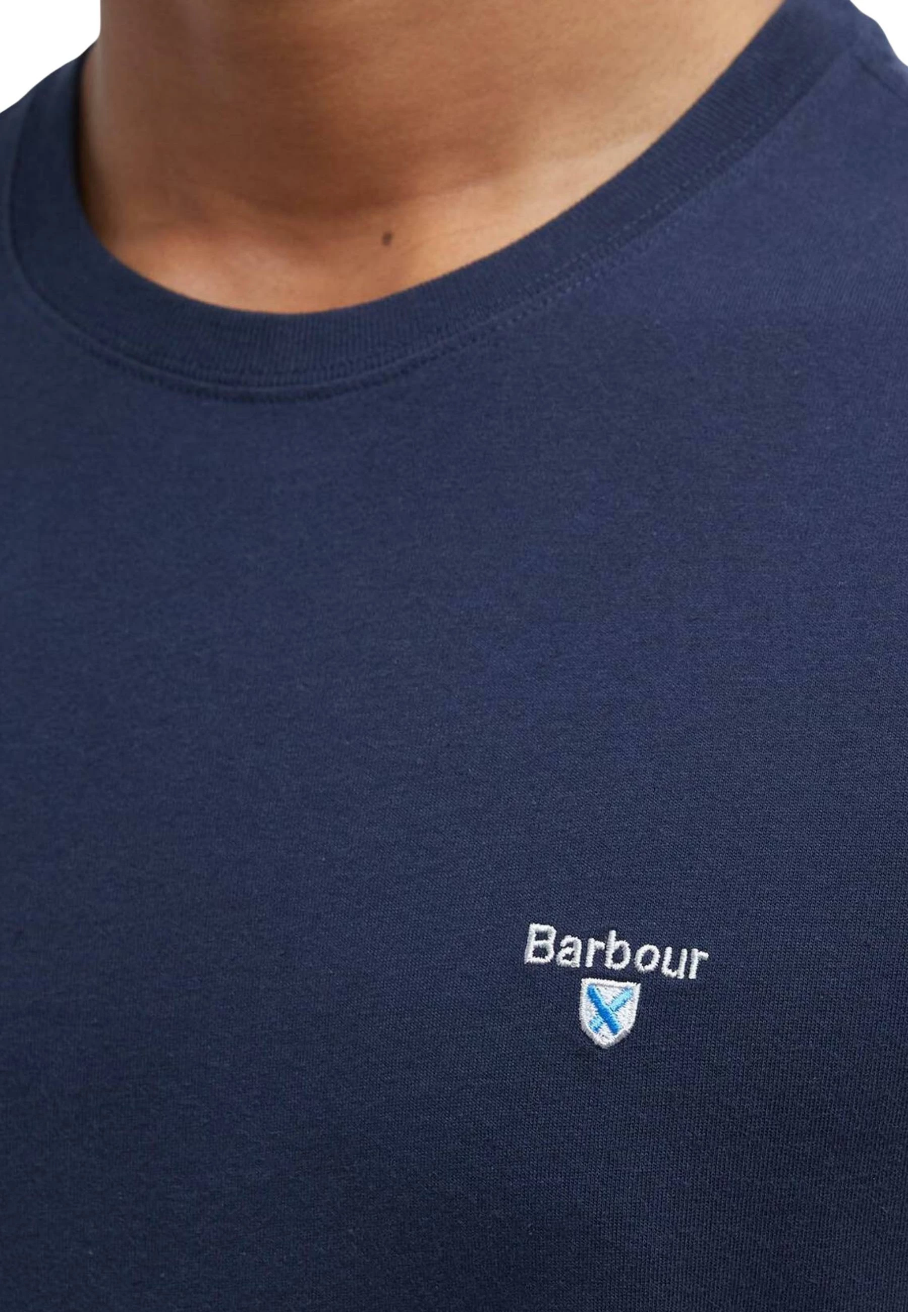 Maicë për meshkuj Barbour Tartan Sports Tee MTS0670, e kaltër e errët [Madhësia: S]