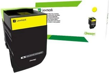 Toner Lexmark 702XYE 70C2XYE, High Capacity, 2400–4400 faqe, verdhë
