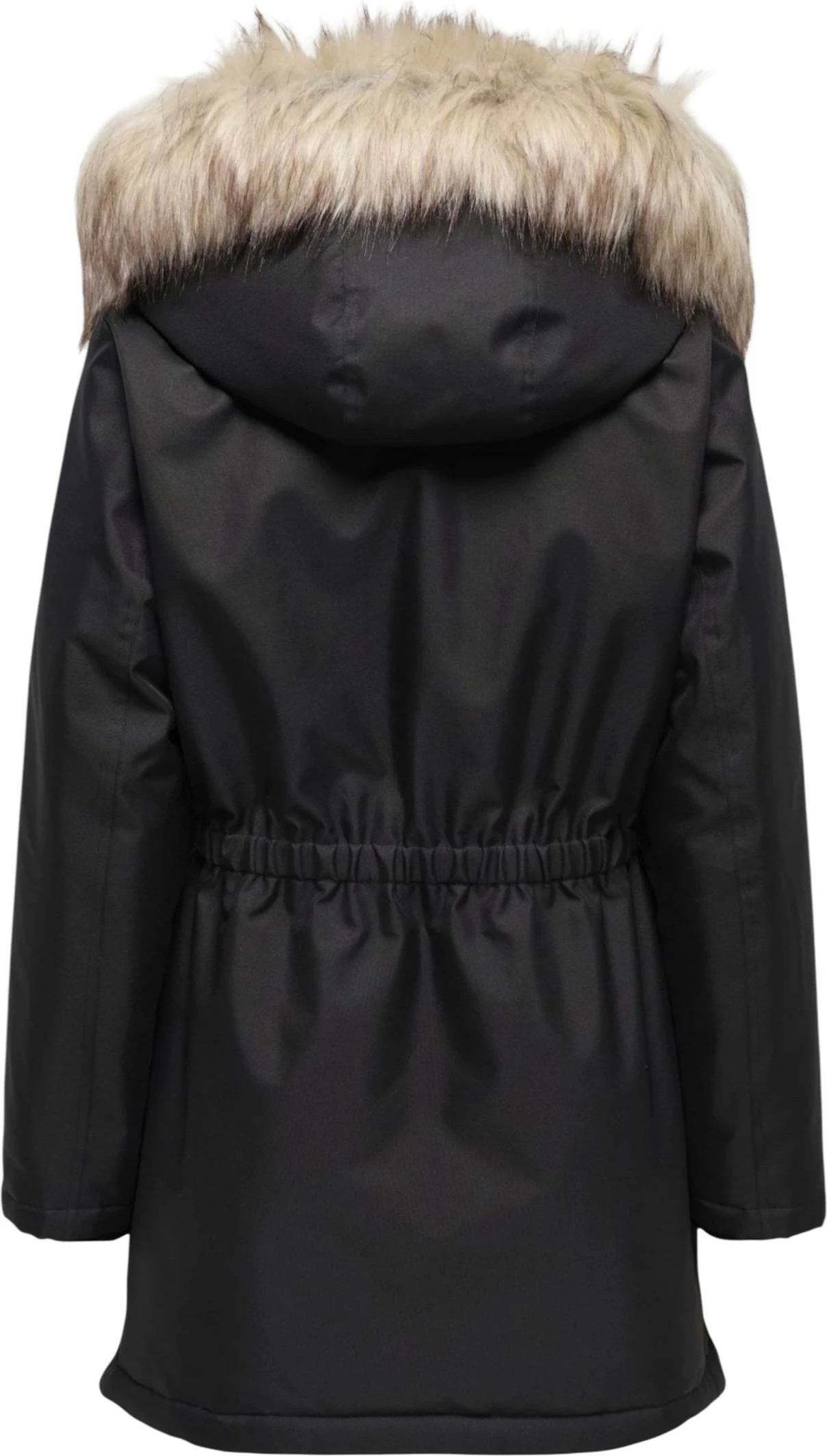 Pallto parka për femra Only ONLMATHILDA 15370930, e zezë [Madhësia: XL]