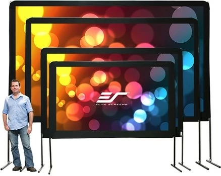 Ekran projektori Elite Screens Yard Master 2 Dual 150 inç 16:9 zi