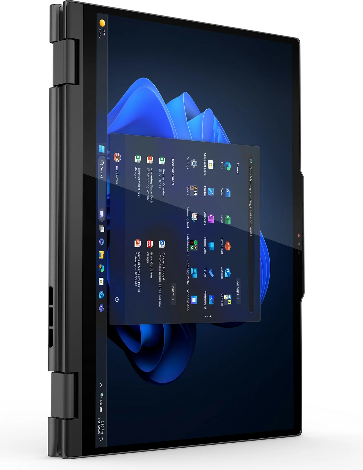 Laptop Lenovo ThinkPad T14s 2-in-1 G1 21R3, Intel Core Ultra 7 255U, 32GB RAM, 1TB SSD, 14" Touch, LTE 4G, Windows 11 Pro, i zi