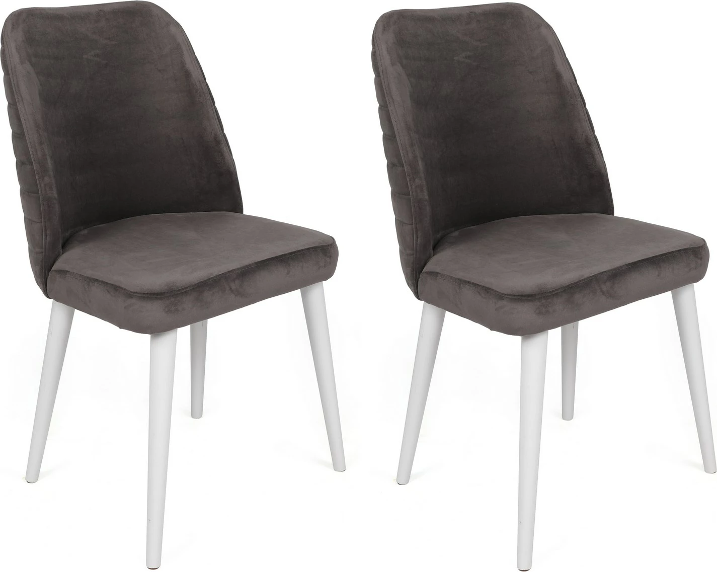 Set karrigesh (4 copë), Skye Decor, Tutku-321 V4, anthracite dhe të bardha