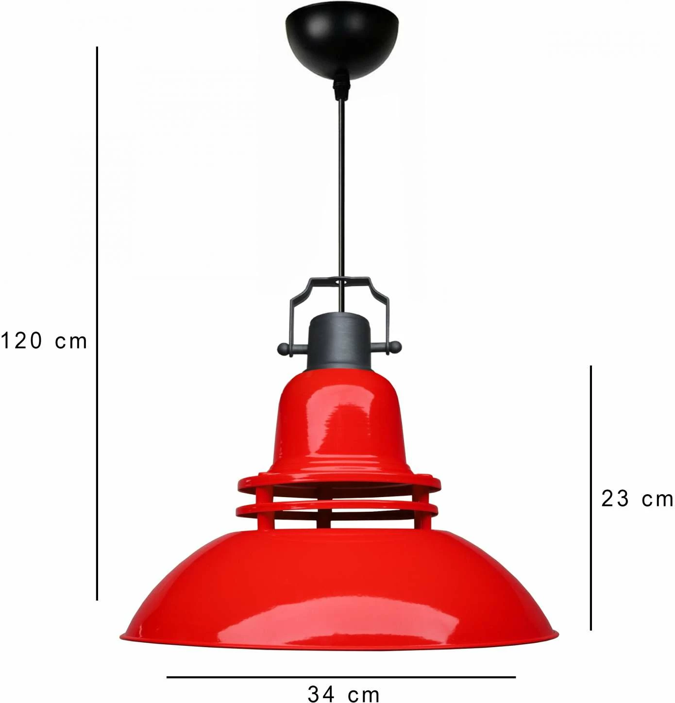 Llambë tavani Opviq, e kuqe, 241713