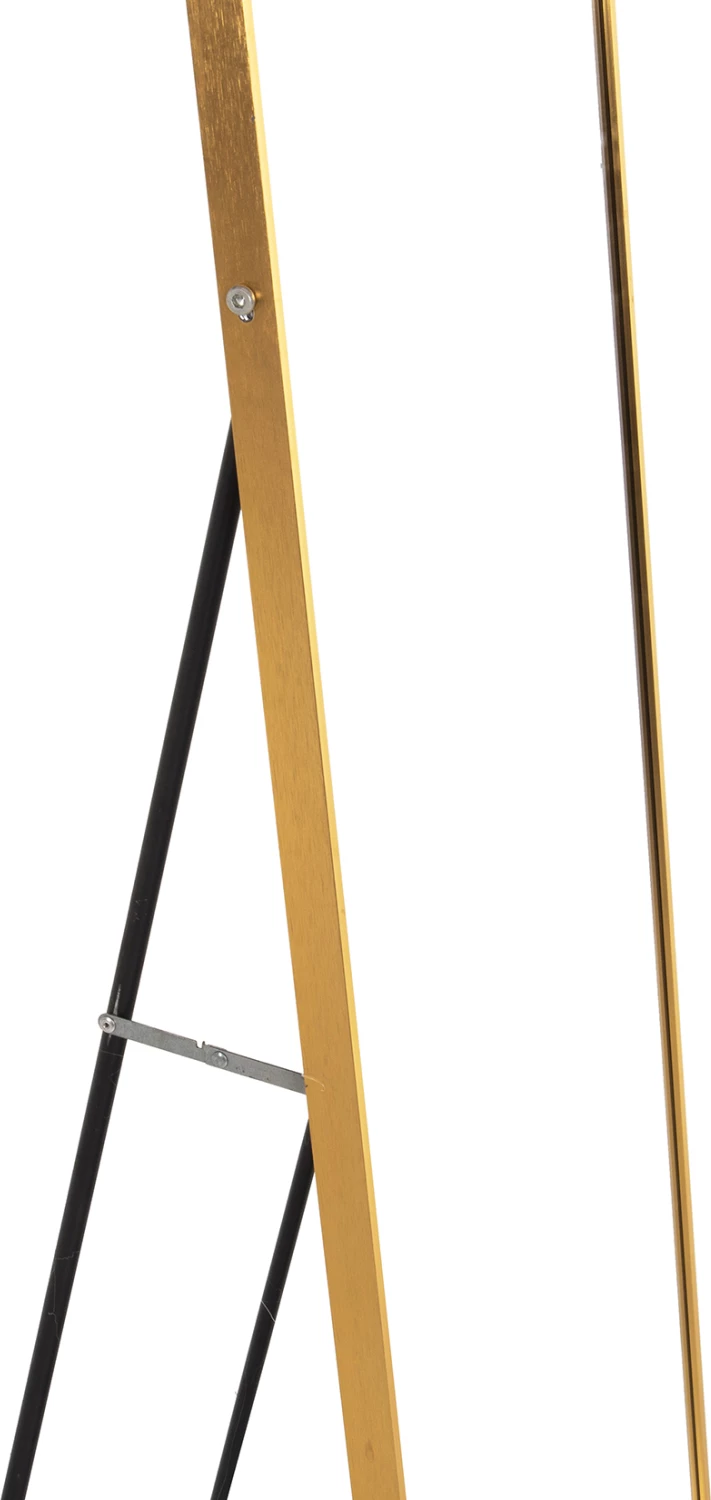 Pasqyrë qëndruese BOELY FH9577.30, kornizë alumini ari, 40x35x160H cm