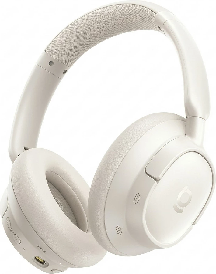 Kufje Baseus Bass BH1 NC, Wireless, ANC, Starlight Off-White
