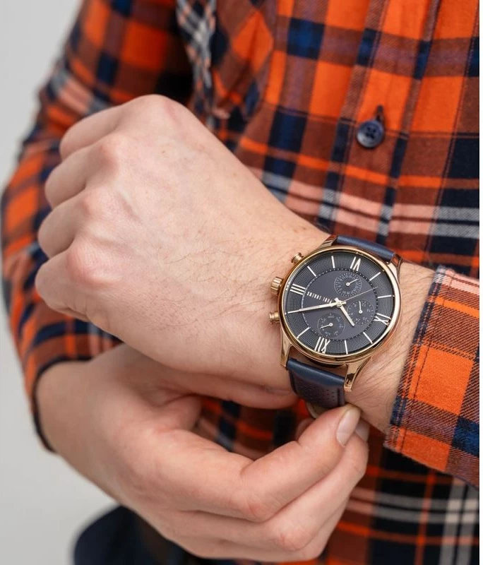 Orë dore për meshkuj Paul Lorens, kaltër