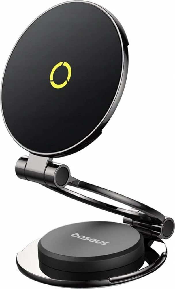 Mbajtës magnetik telefoni për veturë Baseus BS-CW06 MagPro II, MagSafe, rrotullim 360°, i zi
