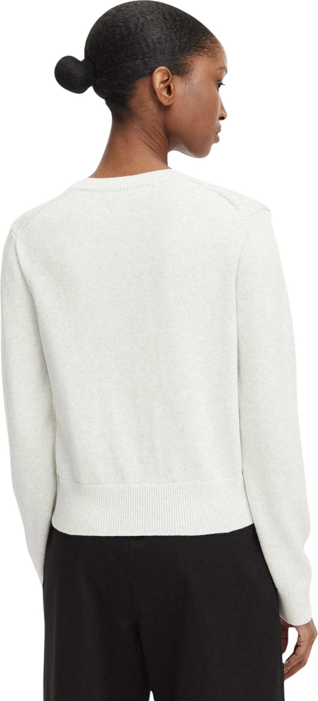 Xhemper për femra Calvin Klein Jeans LV047G322G, gri e çelët [Madhësia: S]