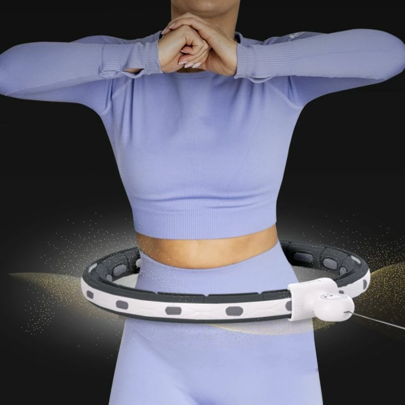 Hula hop me magnet e peshë HMS HHM15, i zi