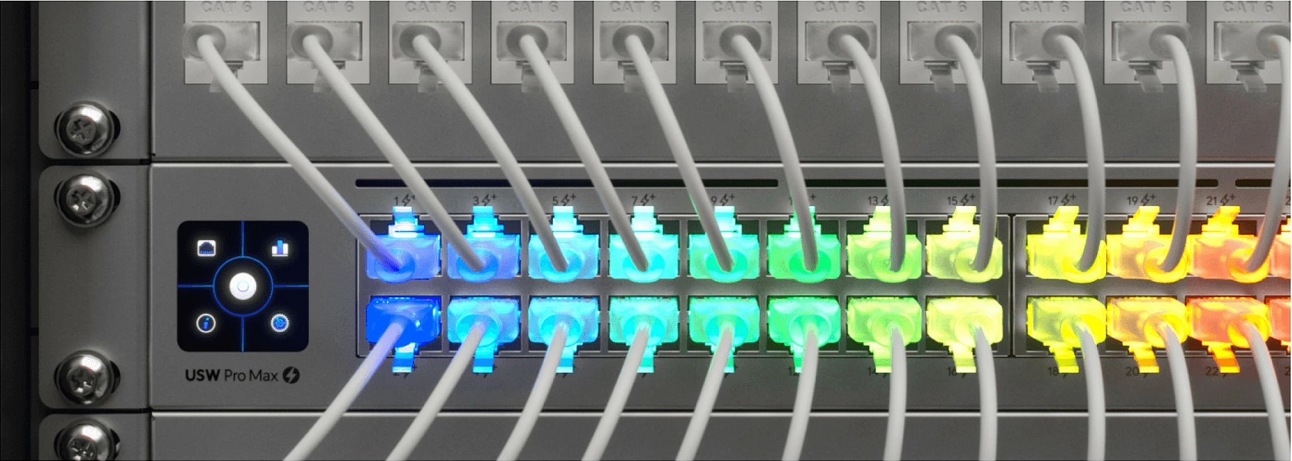 Kabllo rrjeti Ubiquiti UACC-Cable-Patch-EL-2M-W, Cat6, 2m, RJ-45, e bardhë/transparente