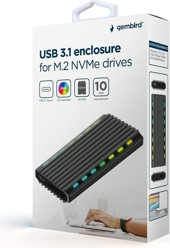 SSD Gembird EE2280-U3C-03 USB 3.1