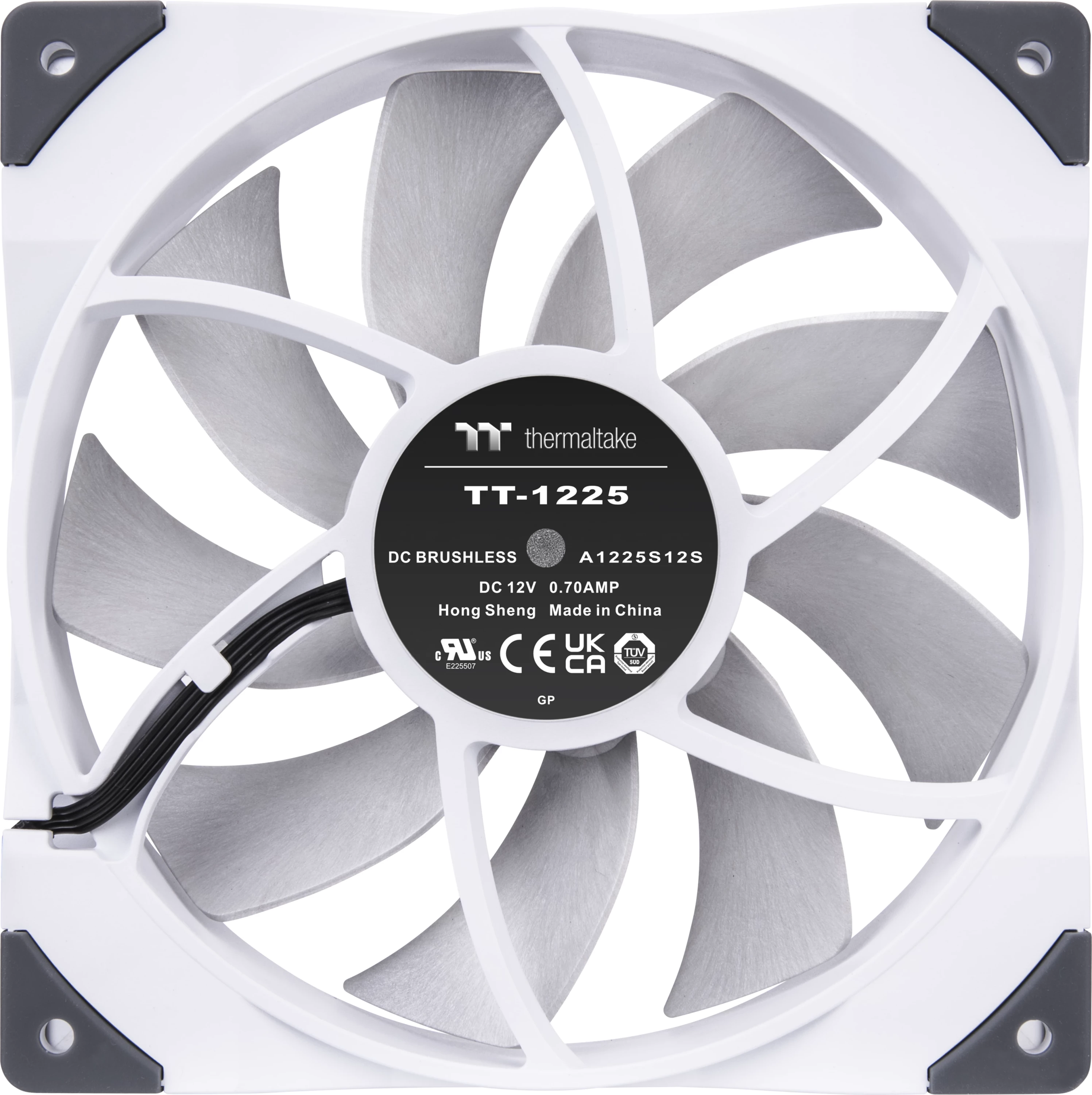 Ventilator kase Thermaltake TOUGHFAN 14, 140mm, PWM, i bardhë