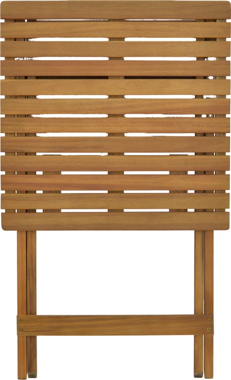 Tavolinë e palosshme Lazio dru akacie natyrale 50x50x70cm