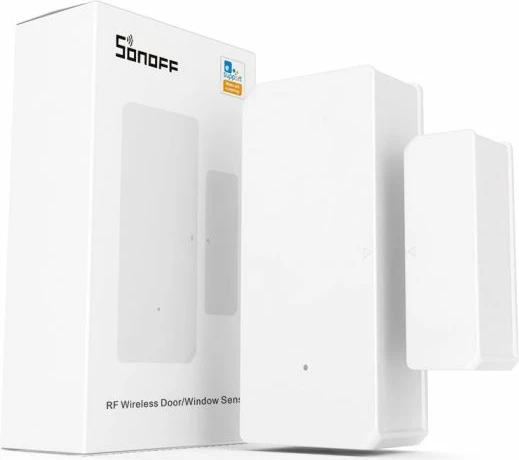 Sensor dere dhe dritareje SONOFF DW2 RF 433MHz, i bardhë 2