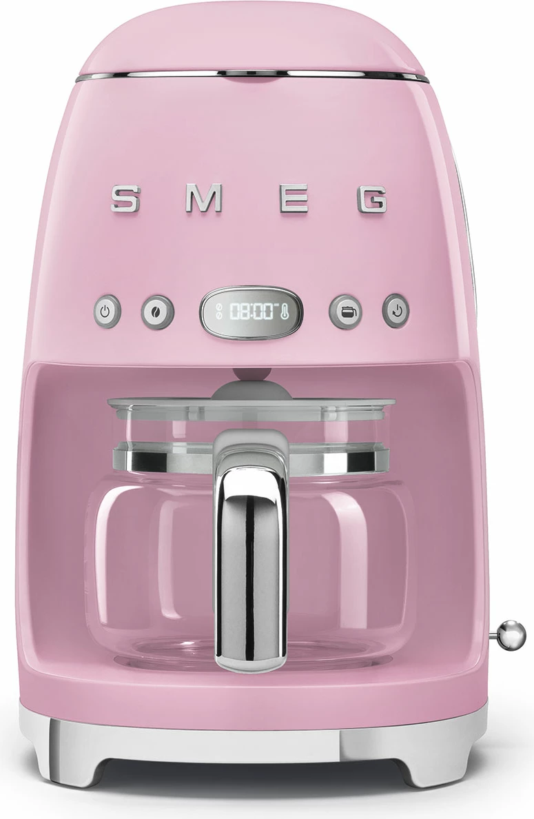 Makinë kafeje me filter Smeg DCF02PKEU 1.4 L, 1050 W, 10 filxhanë, rozë