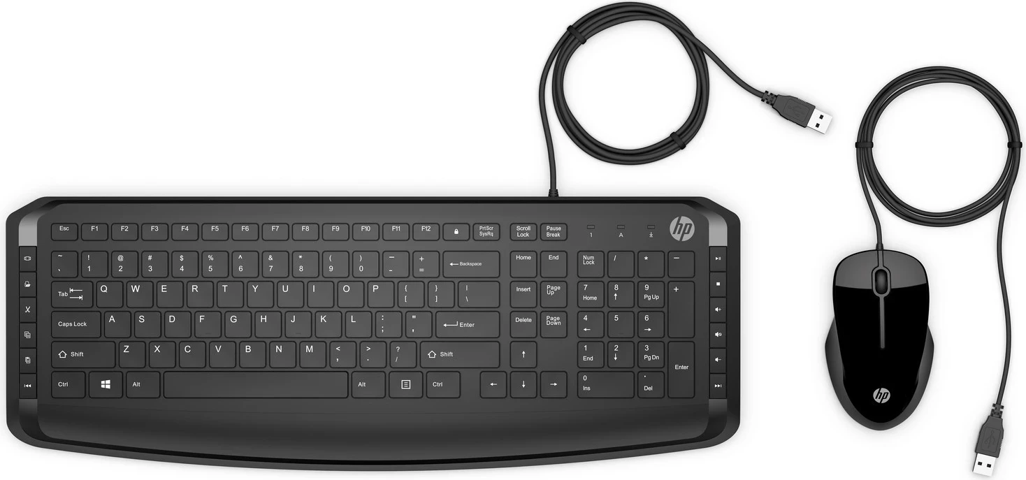 Kasë dhe Maus HP Pavilion 200, USB, e zezë