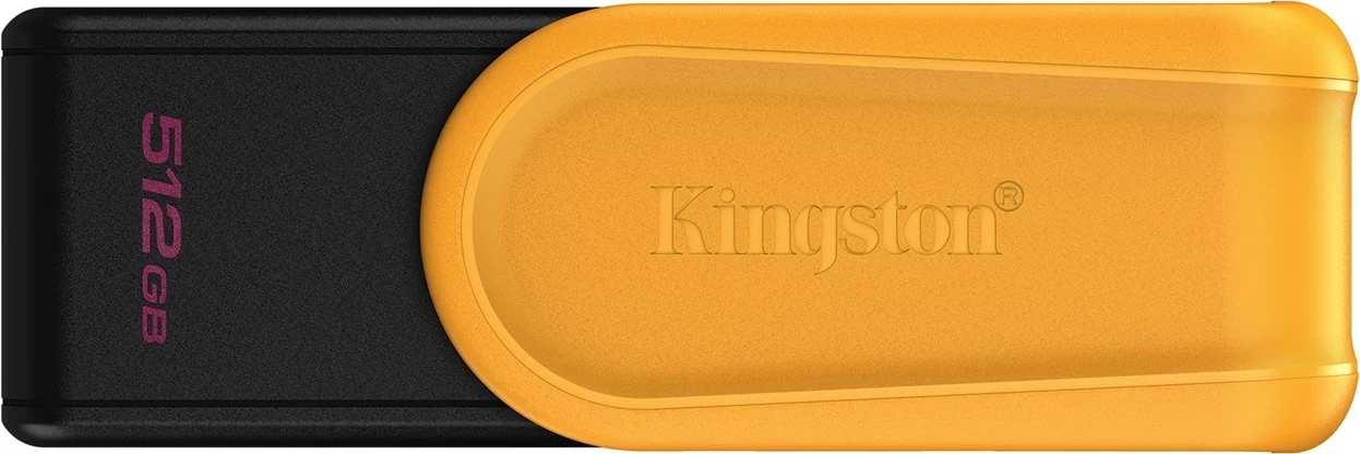 USB Kingston DataTraveler Exodia S 512GB, USB 3.2, Zi/Verdhë