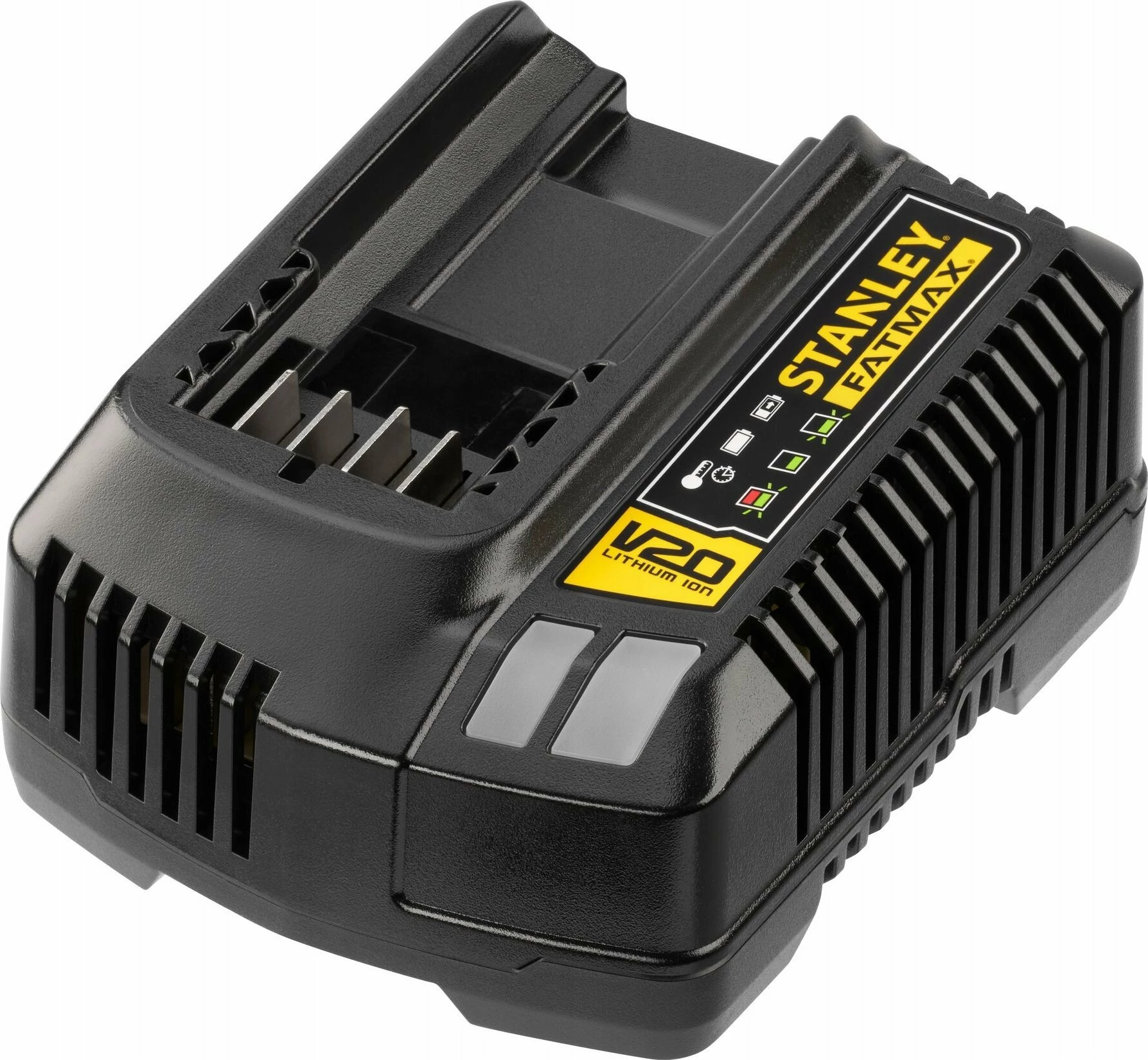 Fryrës gjethe Stanley SFMCBL730M1-QW V20 Gen2 18V 4.0Ah Brushless, set me bateri + karikues, verdhë/zezë