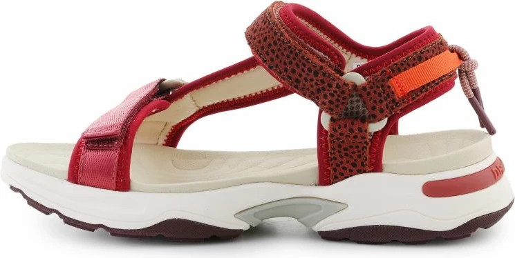 Atlete sandale për femra D.Franklin, të kuqe