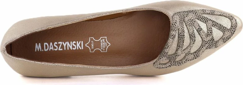 Këpucë për femra M. Daszyński SA201A-2, të arta