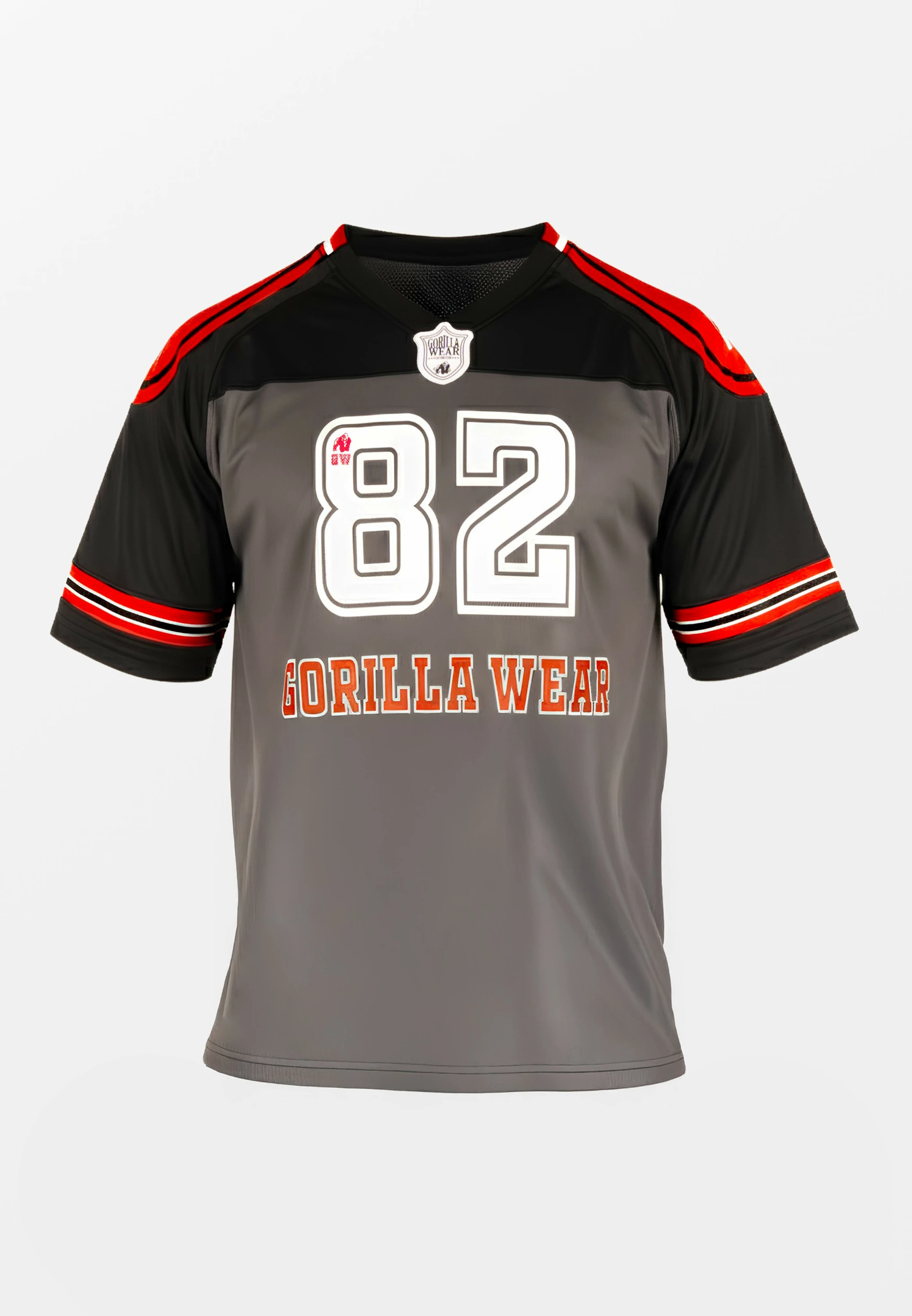 Tyler Football Jersey - Black/Red