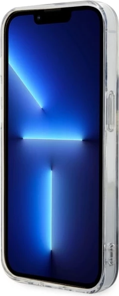 Mbështjellës Guess GUHMP14XHTMRSK për iPhone 14 Pro Max 6.7", Golden Marble, MagSafe, zi