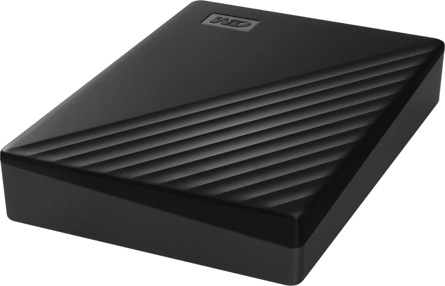 Hard disk i jashtëm Western Digital WD My Passport 5TB USB 3.2, i zi