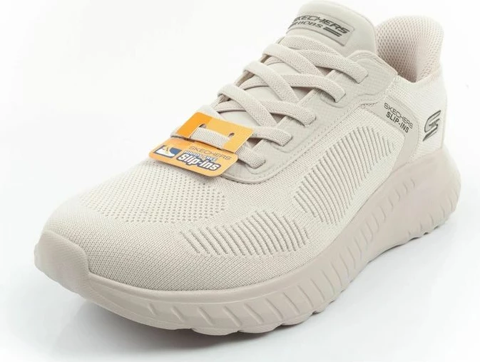 Atlete meshkuj Skechers Bobs Squad Chaos SLIP-INS, ecru [Madhësia: 43]