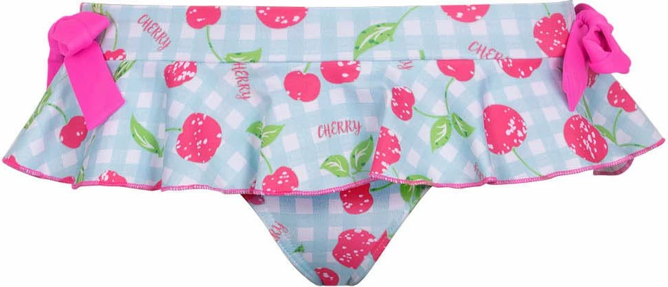 Bikini bottom Jumeon, ngjyrë turquoise, model Cherish