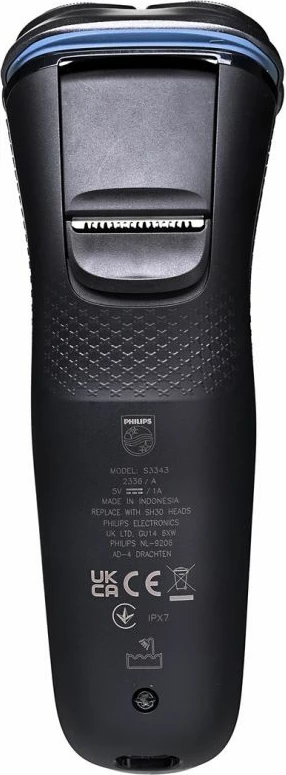 Rroje elektrike Philips Series 3000 S3343/13, e zezë