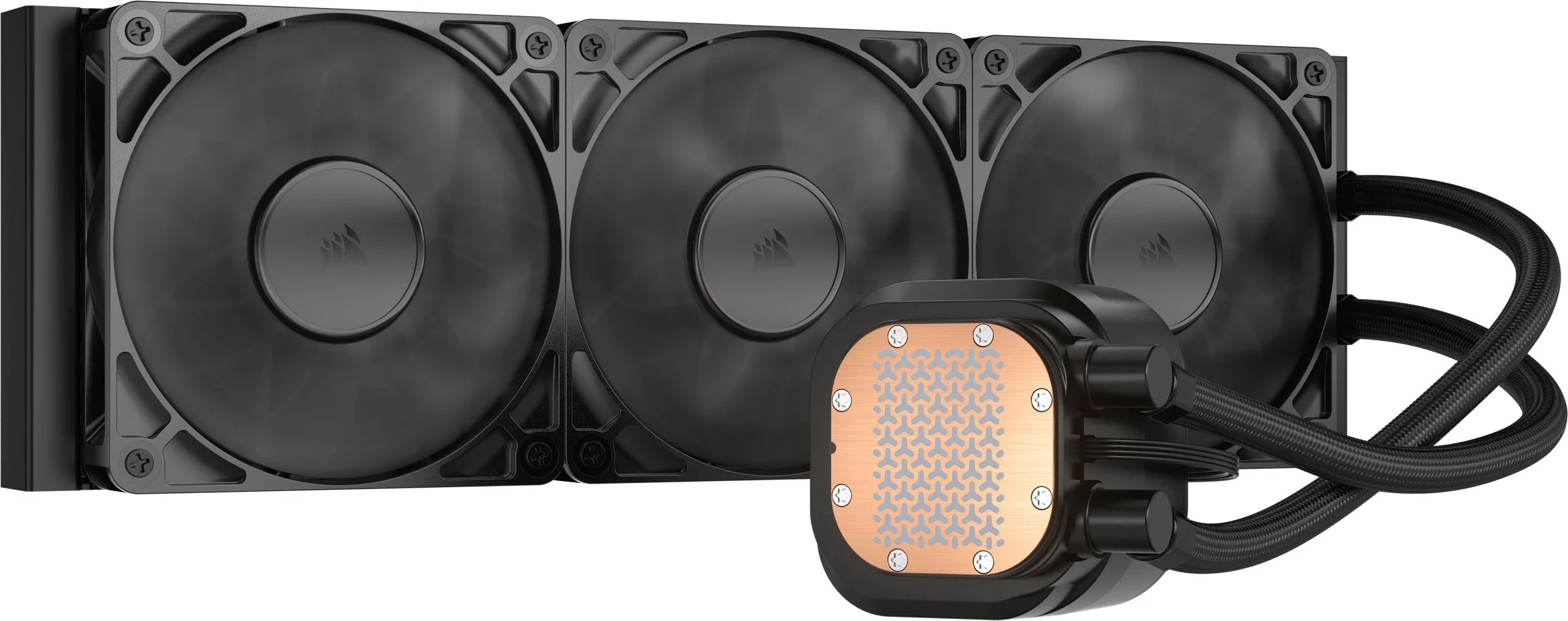 Ftohës uji Corsair NAUTILUS 360 RS, 360mm, 3 ventilatorë, i zi