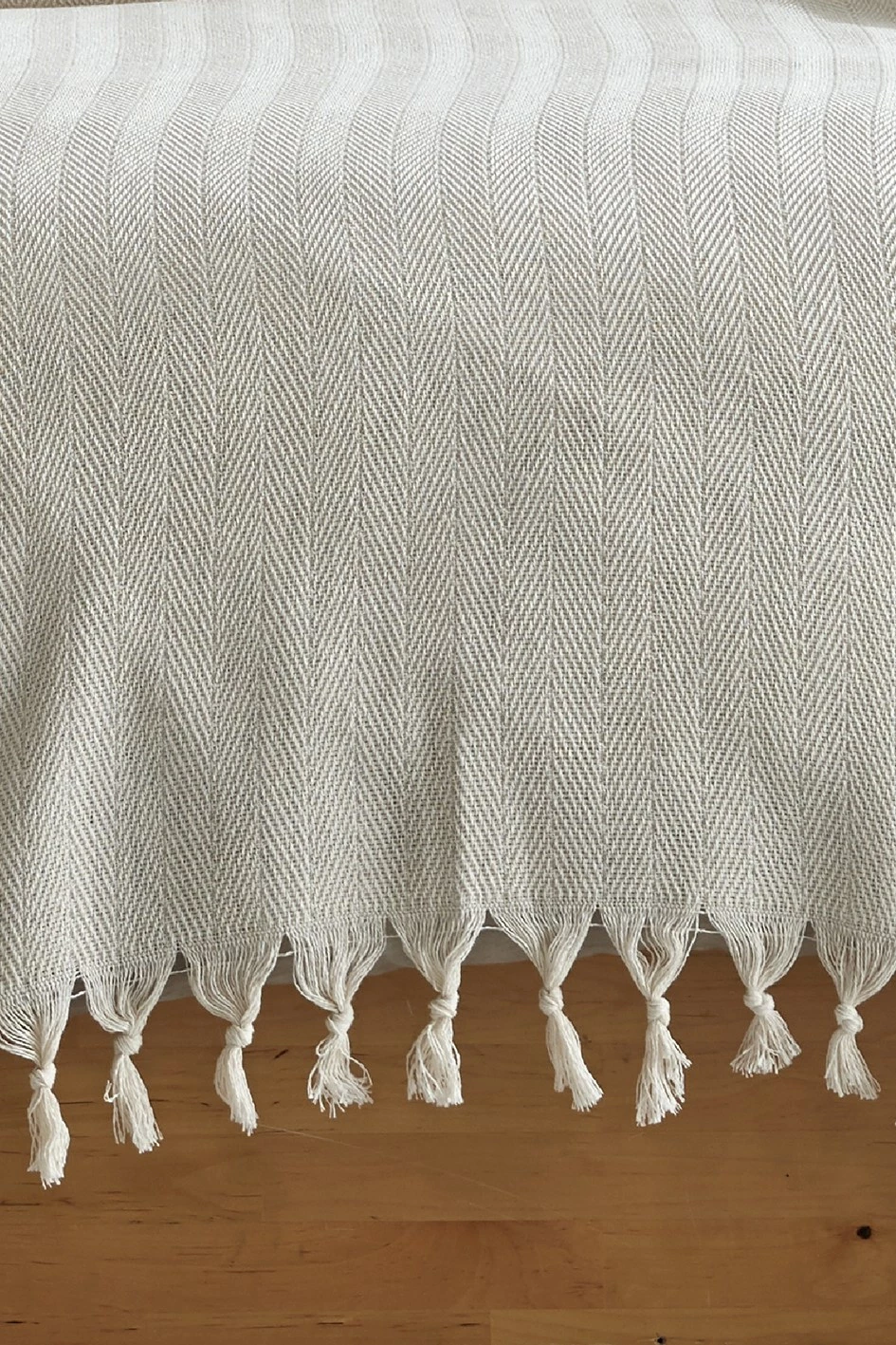 Batanije Double Pique, Berlino, ngjyrë ecru, 200x220cm