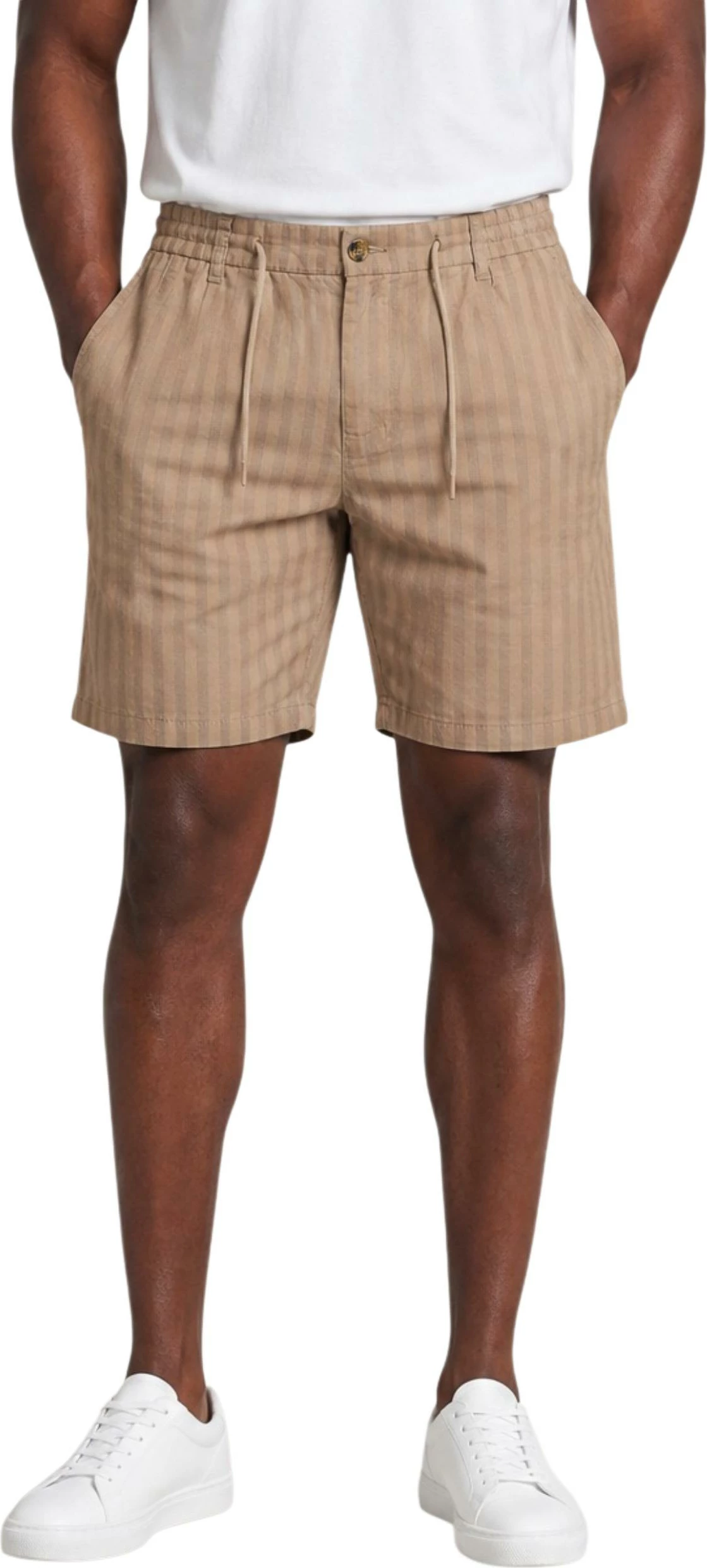 Shorce bermuda për meshkuj Hydra Clothing SLE6BR031215, ngjyrë balte