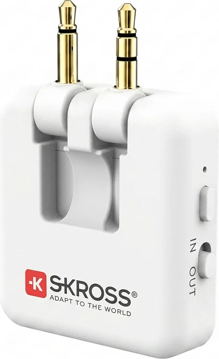 Adapter audio wireless SKROSS, Bluetooth, USB-C, i bardhë