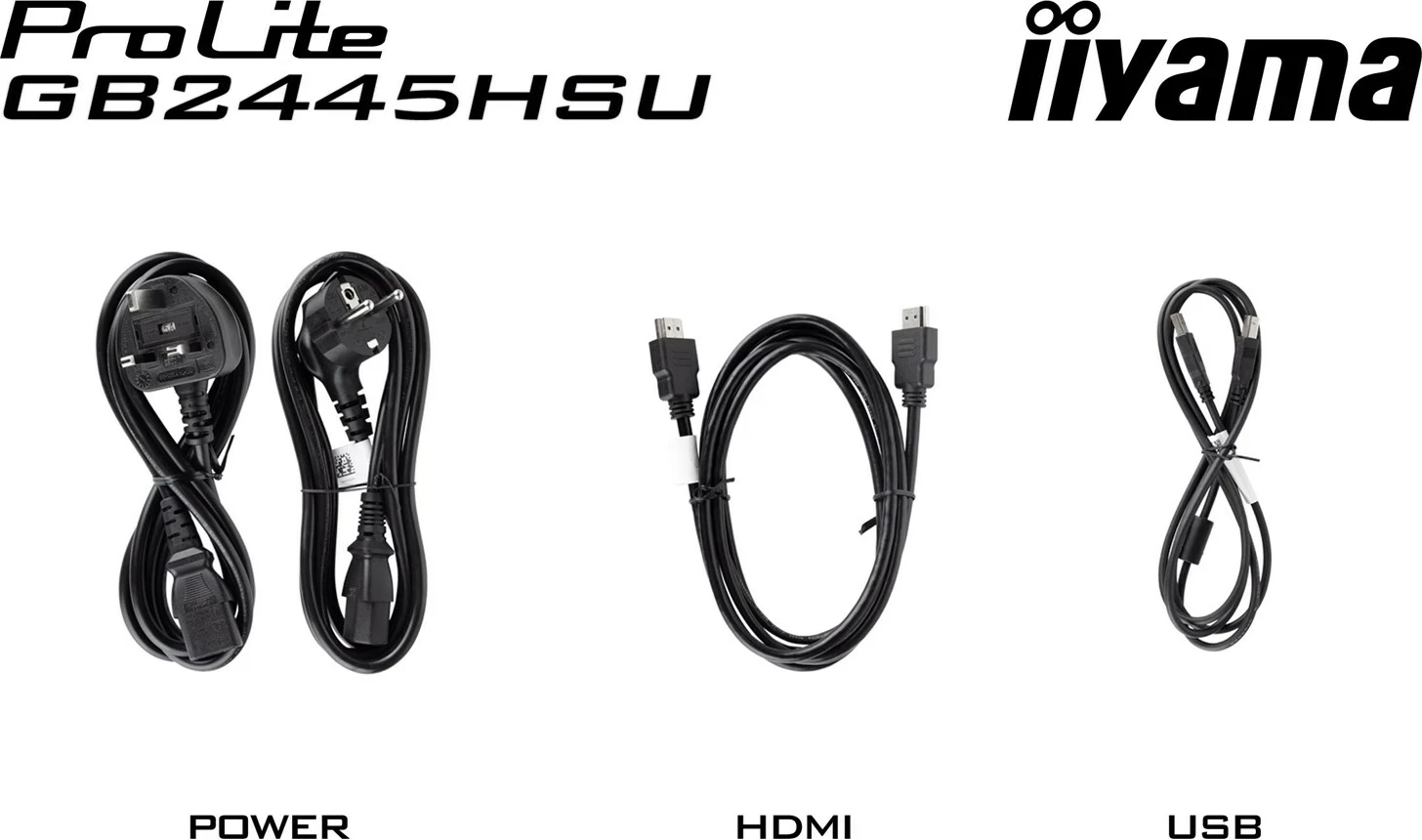 Monitor iiyama G-MASTER GB2445HSU-B2, 23.8", Full HD, Gaming, i zi