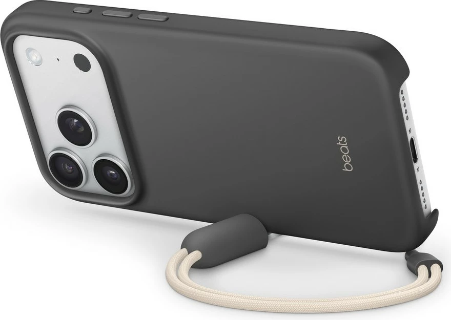 Mbështjellës Beats Kickstand për iPhone 17 Pro me MagSafe dhe kontroll kamere, granit-gri