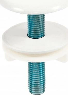 Tapë mbuluese vrime lavamani Hydroland, Ø4.7 cm, 7.3 cm, e bardhë