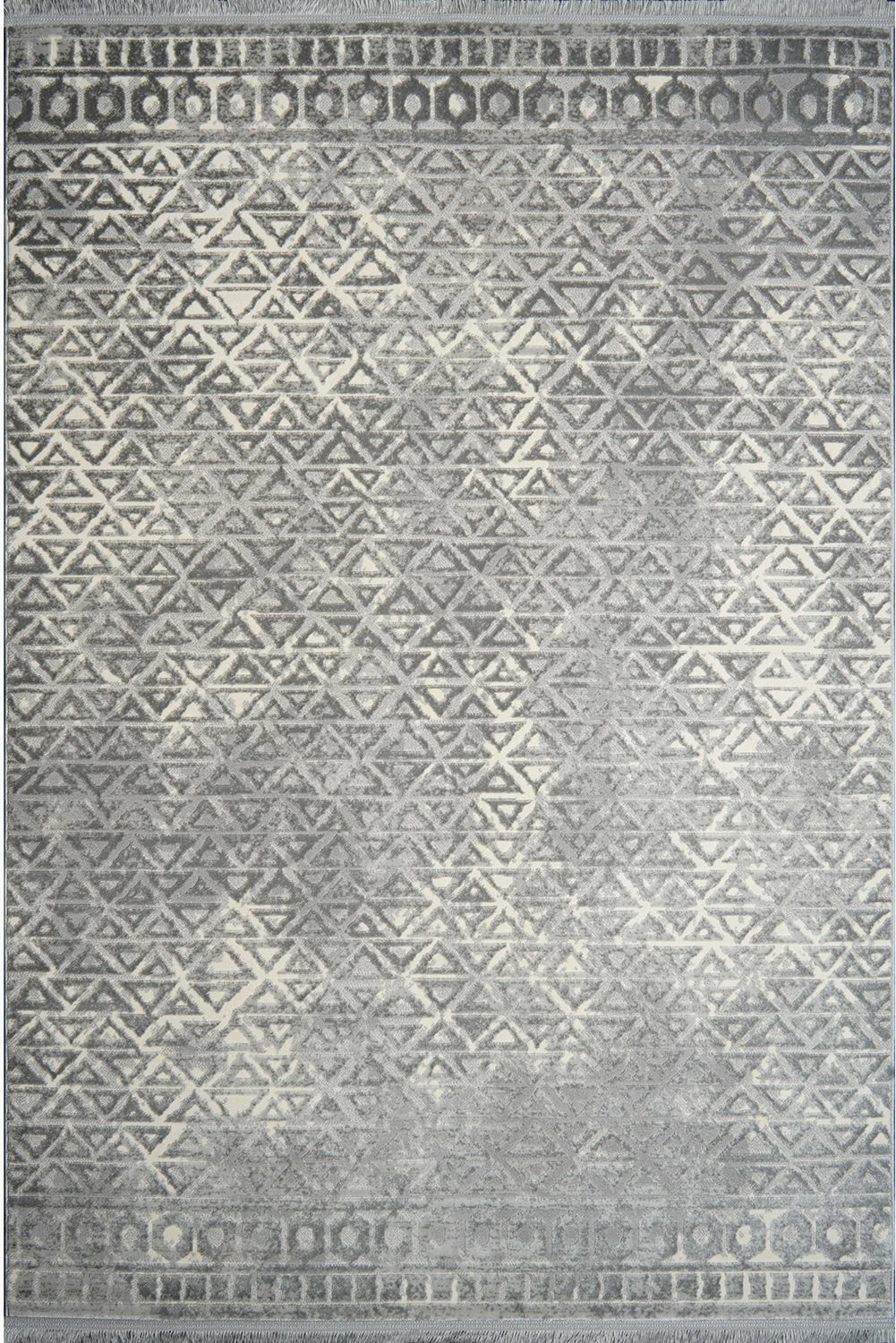 Qilim për korridor, ngjyrë gri-krem, Conceptum Hypnose Notta 1108, 80x150cm
