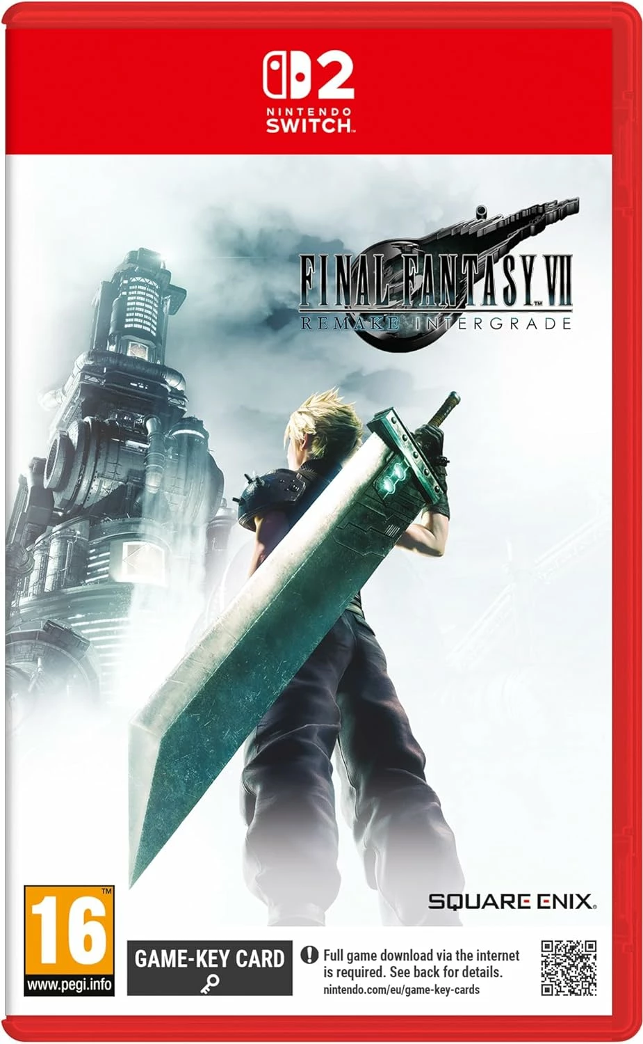 Lojë për Nintendo Switch 2 Square Enix Final Fantasy VII Remake Intergrade, PEGI 16, Game-Key Card