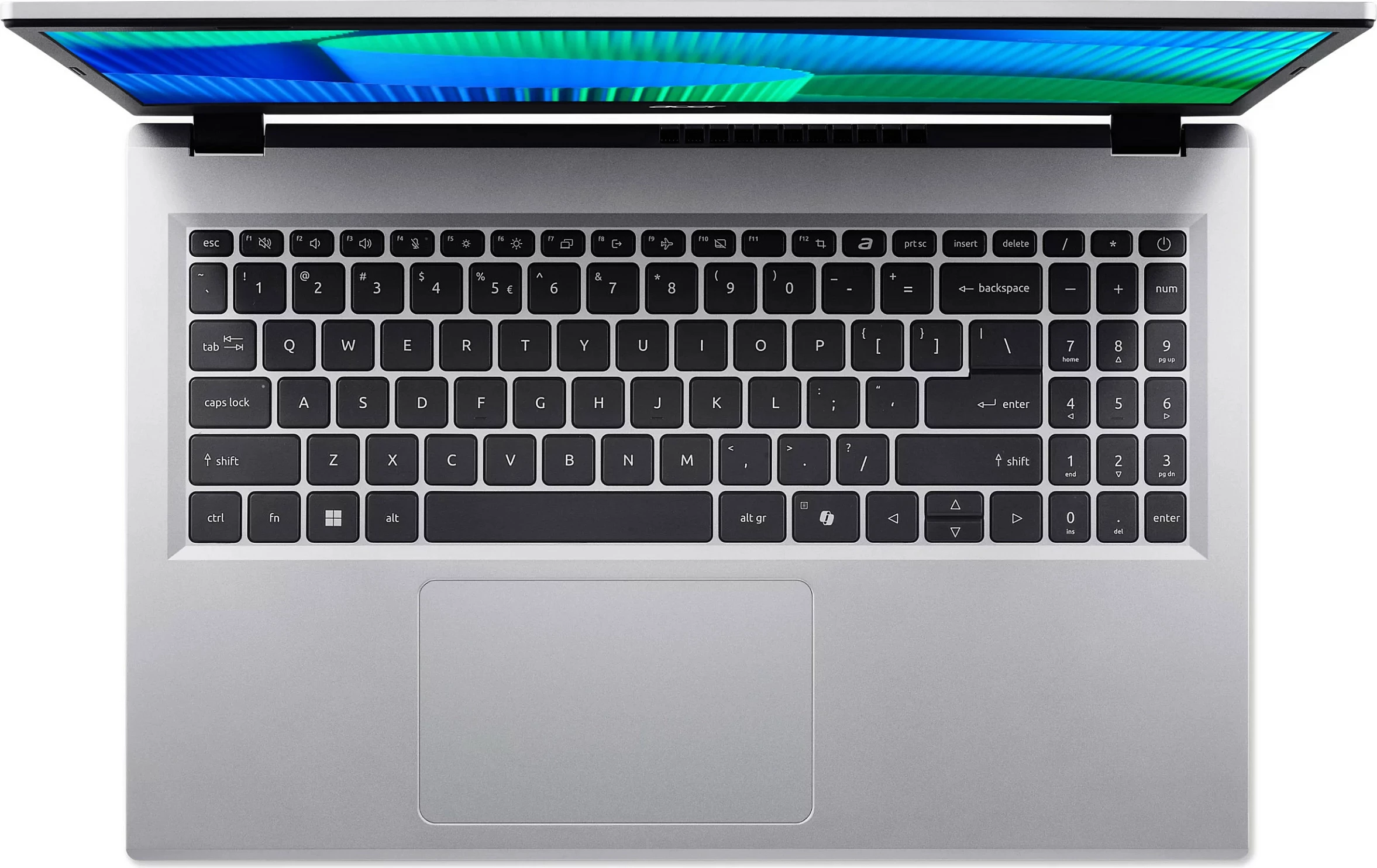 Laptop Acer Extensa EX215-57-55S2, Core 5-120U, 16GB RAM Memorje, 512GB SSD, 15.6" FHD, Windows 11 Pro, Pure Silver