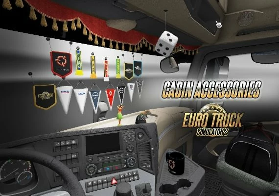 Euro Truck Simulator 2 - Cabin Accessories DLC Global