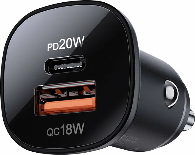 Karikues makine, Acefast, B1, 38W, USB-C + USB, PD 20W, QC 3.0, PPS, 2 porta, i zi