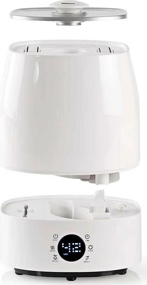 Humidifikator ajri Nedis HUMI120C, ultrasonik, 5.5L, i bardhë