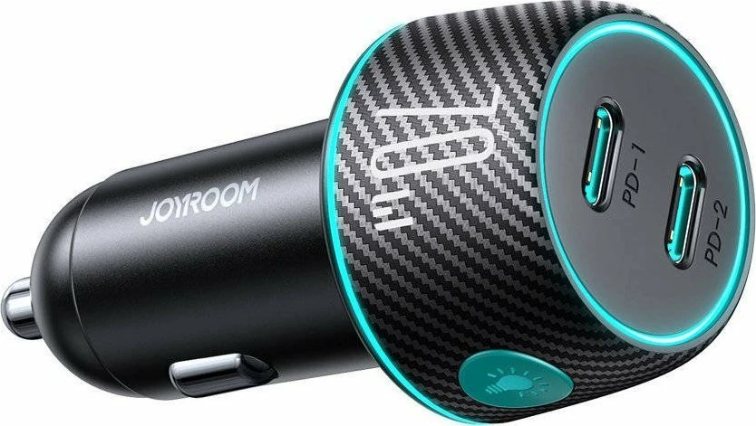 Karikues veture Joyroom JR-CCN02 70W 2x USB-C PD/QC, i zi (JYR745)