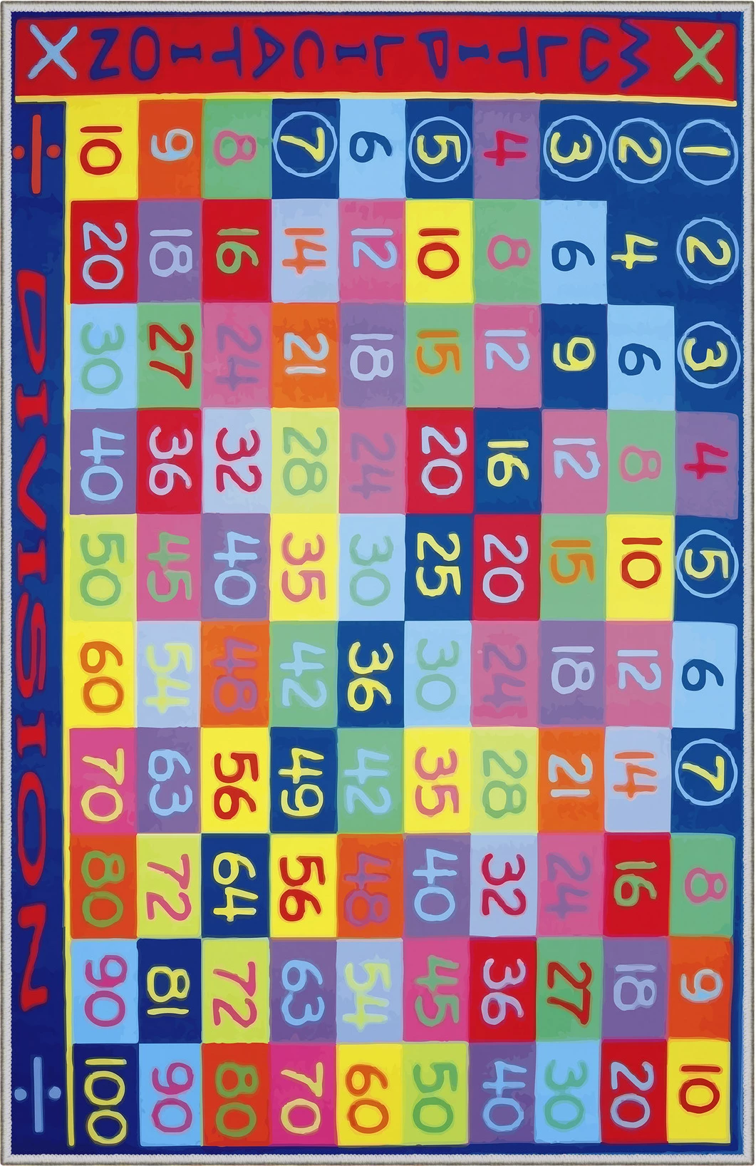 Qilim shumëngjyrësh për fëmijë, 140x220cm, Conceptum Hypnose, WOOKECE149