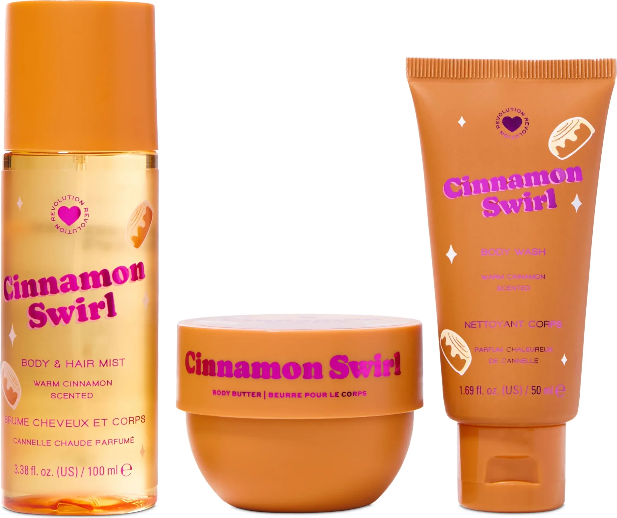 I Heart Revolution Cinnamon Swirl Gift Set