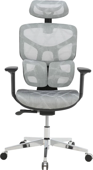 Karrige për zyre Karlo, e bardhë/e zezë