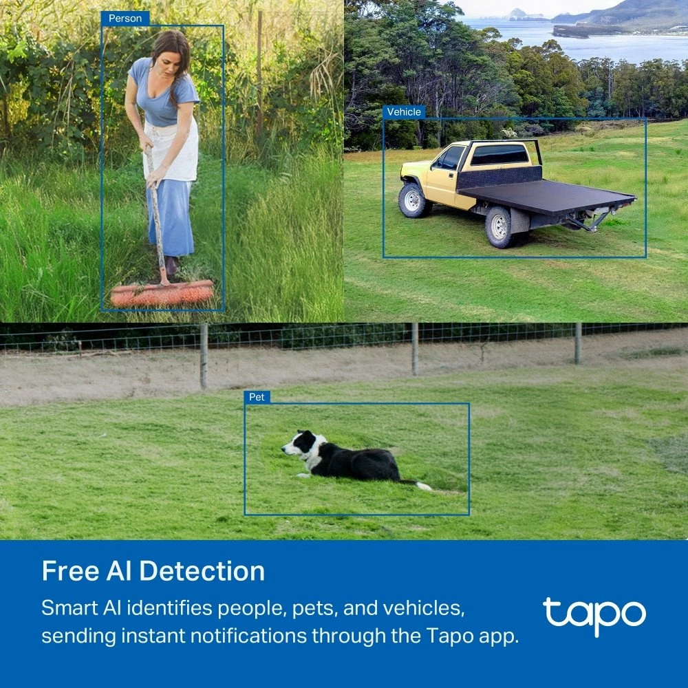 Kamerë sigurie IP TP-Link Tapo C501GW 2MP Full HD 1080p PTZ 4G LTE/WiFi PoE IP66 IR 30m microSD deri 512GB bardhë/zezë