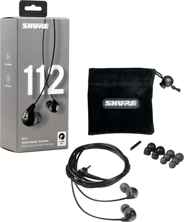 Dëgjuese Shure SE112-GR, hiri